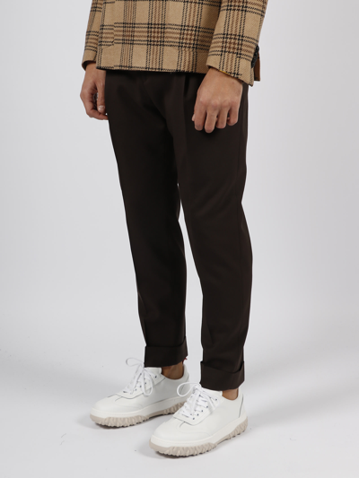 Shop Be Able Robby Pleated Pants In Brown