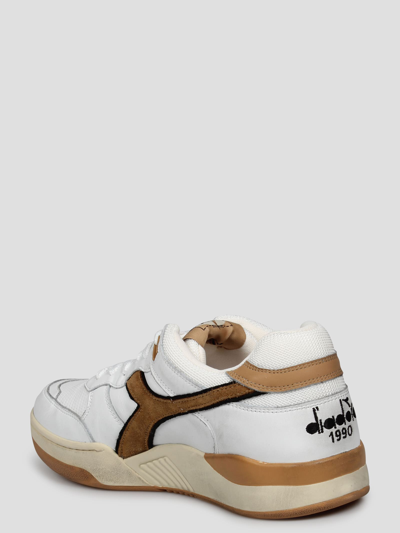 Shop Diadora B.560 Used Sneakers In White