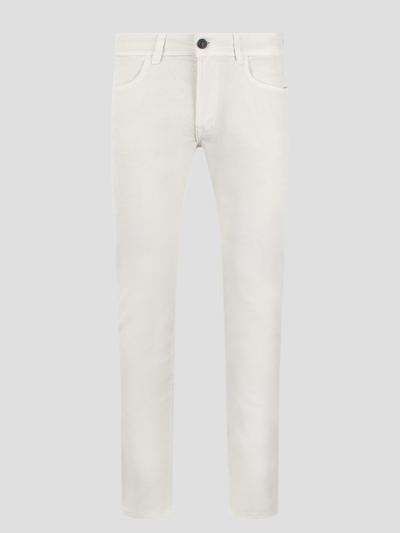 Shop Re-hash Rubens Corduroy Trousers In White