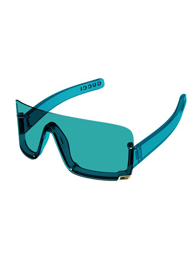 Shop Gucci Gg1637s Sunglasses In Light Blue Light Blue