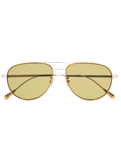 Shop Cutler And Gross 0002 Sunglasses In Kt