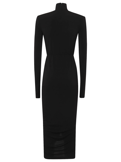 Shop The Andamane Kim Turtleneck Midi Dress In Black