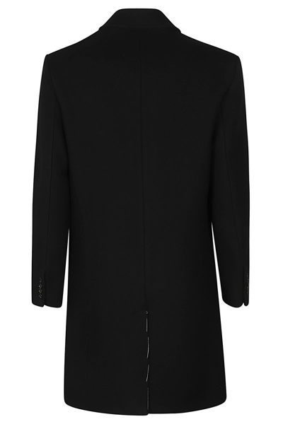 Shop Ami Alexandre Mattiussi Two Button Coat In Black