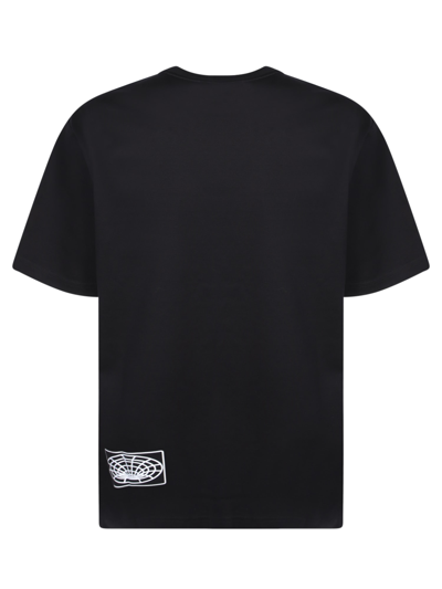 Shop Dolce & Gabbana Embroidered Logo Black T-shirt