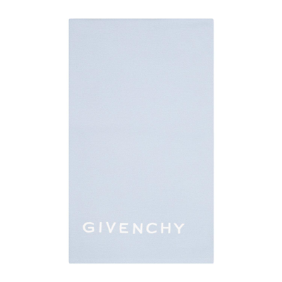 Shop Givenchy 4g Embroidered Knit Scarf