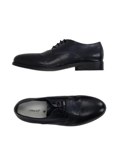 Shop Marsèll Laced Shoes In Dark Blue