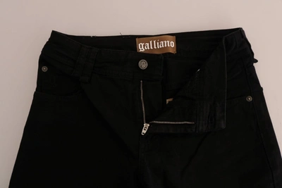 Shop John Galliano Chic Black Regular Fit Denim Women's Jeans