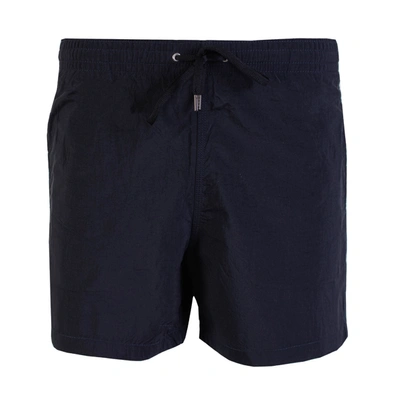 Shop Malo Elegant Black Swim Boxer Men's Shorts