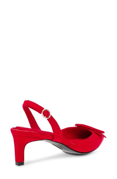 Shop Anne Klein Iva Pointed Toe Pump In Red