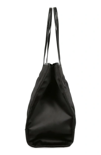 Shop Kurt Geiger Quilted Shopper Bag In Black