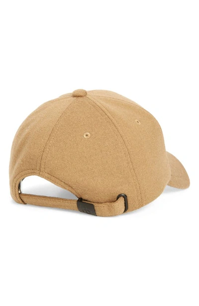 Shop Rag & Bone Takisada Wool Blend Baseball Cap In Khaki