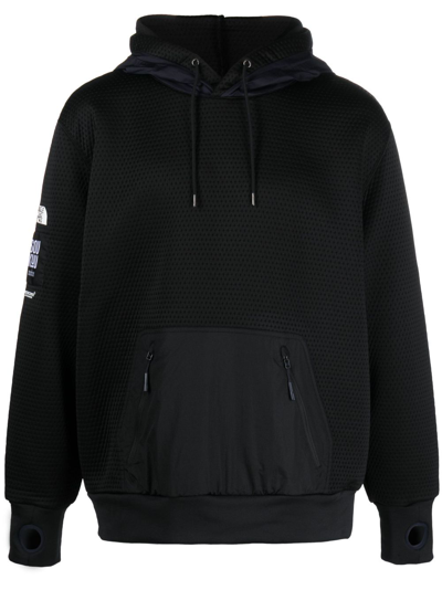 Shop The North Face X Undercover Black Soukuu Dotknit Hoodie