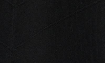 Shop Nic + Zoe Twirl Time Long Sleeve Cotton Blend Knit Dress In Black Onyx