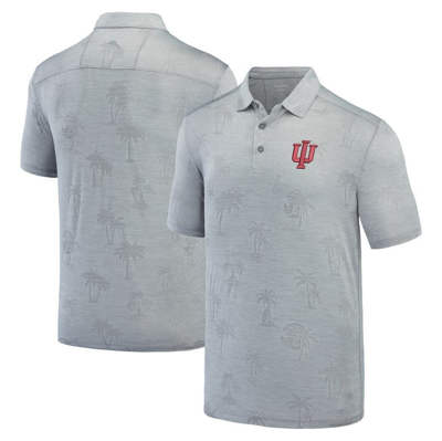 Shop Tommy Bahama Gray Indiana Hoosiers Sport Palm Coast Palmera Islandzone Polo