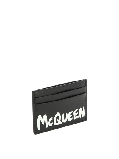 Shop Alexander Mcqueen Alexander Mc Queen Mc Queen Graffiti Card Holder