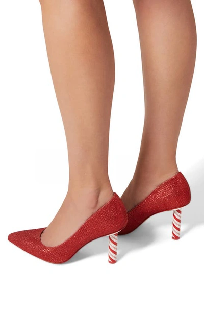 Shop Katy Perry The Canidee Pointy Toe Pump In True Red