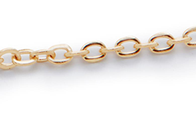 Monica Vinader Gold Super Fine Chain Bracelet In 14k Solid Gold