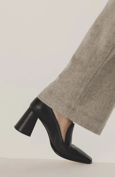 Shop Dear Frances Kai Stacked Heel Pump In Nero