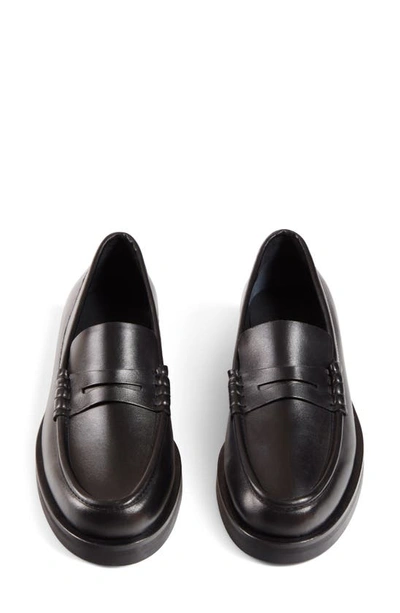 Shop Dear Frances Joss Penny Loafer In Black