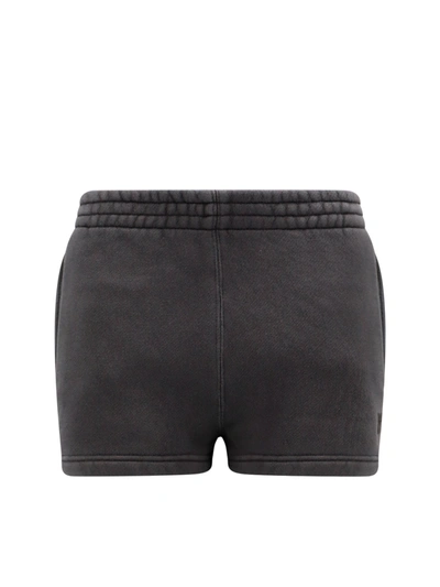 Shop Alexander Wang T Essential Terry Shorts With Logo