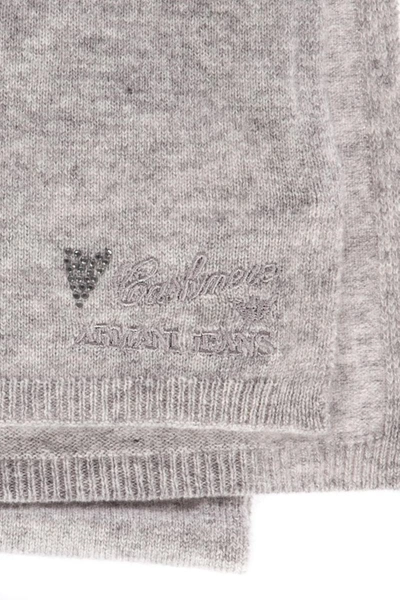 Shop Armani Jeans Aj Scarf Scarves Foulard In Grey