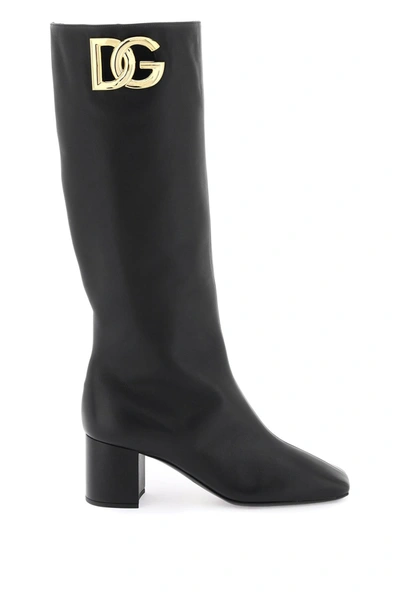 Shop Dolce & Gabbana 'jackie' Boots Women In Black