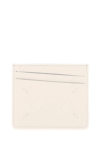 Shop Maison Margiela Leather Cardholder Men In White