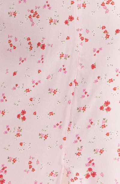 Shop & Other Stories Floral Skirt In Pink Flower Delfina Aop