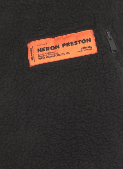 Shop Heron Preston Trousers Black