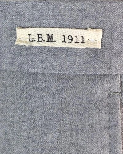 Shop L.b.m 1911 L.b.m. 1911 Pants In Grey