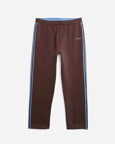 Shop Adidas Originals Adidas X Wales Bonner Knit Trackpant In Brown