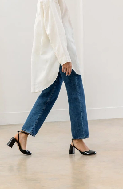 Dear Frances Harlow Ankle Strap Pump In Black