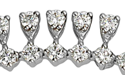 Shop Bony Levy Liora 18k Gold Diamond Fringe Tennis Bracelet In 18k White Gold