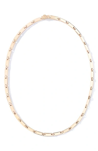 Shop Lana Tag Link Necklace In Yellow Gold