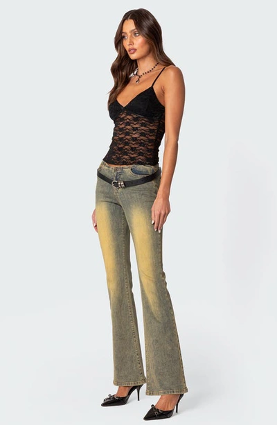 Edikted Eira Lace Camisole In Black