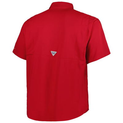 Shop Columbia Cardinal Arkansas Razorbacks Big & Tall Collegiate Tamiami Button-down Shirt