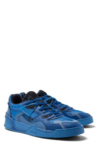 Shop Lacoste Lt 12 Sneaker In Dk Blu/ Blu
