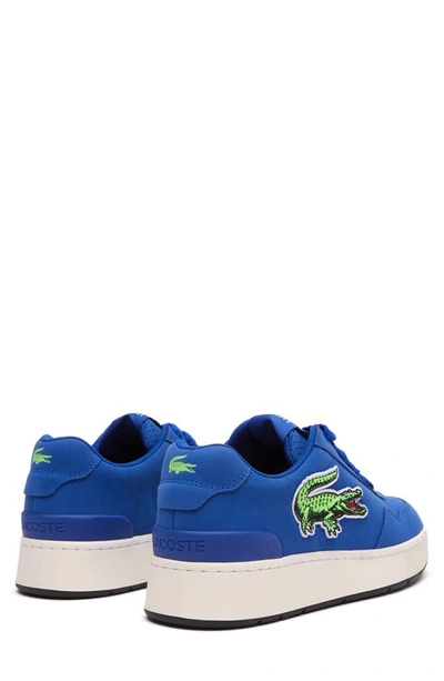 Shop Lacoste Ace Clip Sneaker In Dk Blu/ Grn