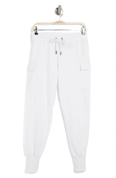 Shop Kyodan French Terry Joggers In White