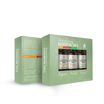 Shop Pursonic Aromatherapy Essential Oils (bergamot, Rosehip, Tea Tree)
