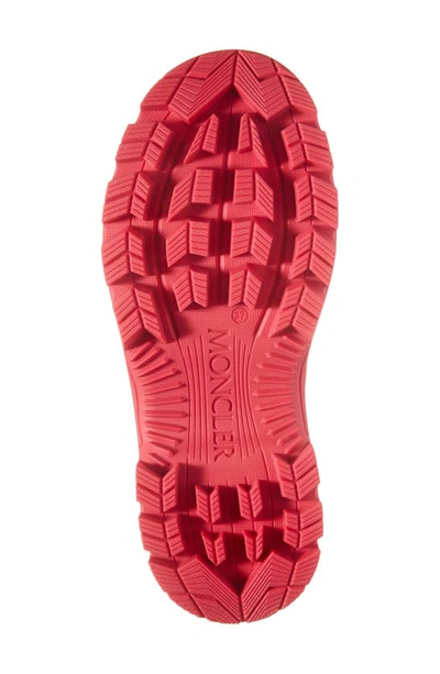 Moncler Misty Boots In Dark Pink