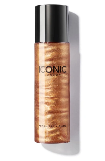 Iconic London Prep-set-glow Hydrating Glowy Setting Spray Glow 4 oz/ 120 ml In Glow