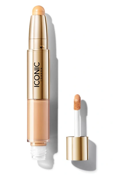 Shop Iconic London Radiant Concealer & Brightenign Duo In Neutral Light