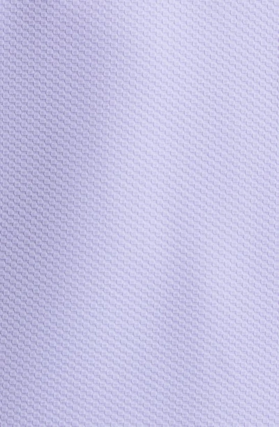 Shop Open Edit 3d Texture T-shirt In Purple Perfume