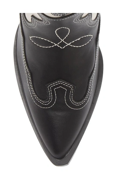 Shop Billini Adriel Western Boot In Black/ Ivory