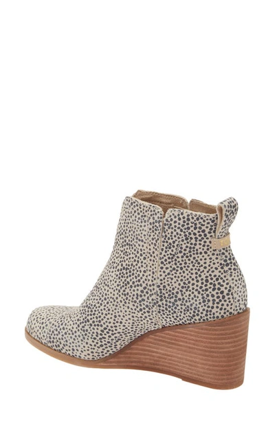 Shop Toms Clare Wedge Bootie In Natuarl