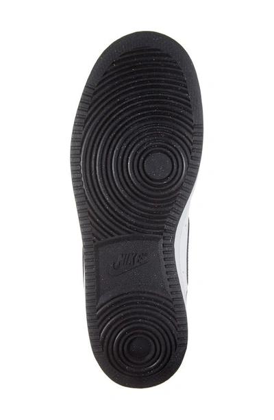 Nike Court Vision Mid Next Nature Mid Top Sneaker In Smoke Grey/ Black/ Sail