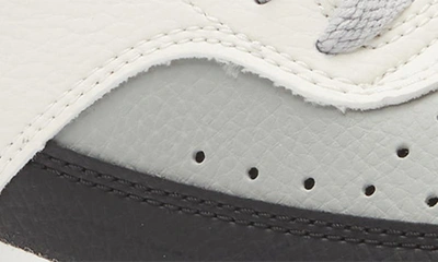 Nike Court Vision Mid Next Nature Mid Top Sneaker In Smoke Grey/ Black/ Sail