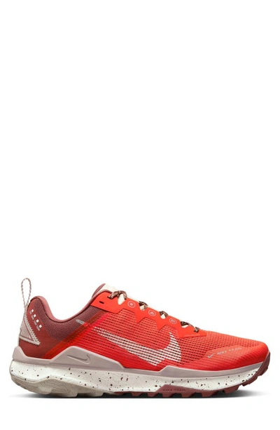 Shop Nike React Wild Horse 8 Running Shoe In Picante Red/ Sail/ Dark Pony
