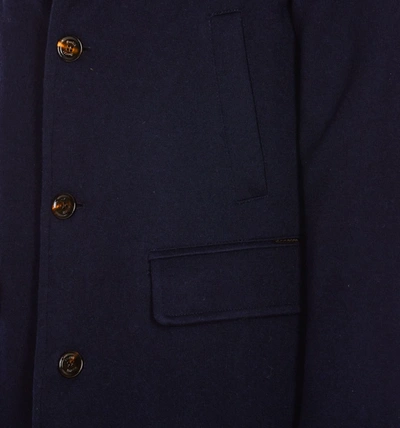 Shop Moorer Coats In Blue